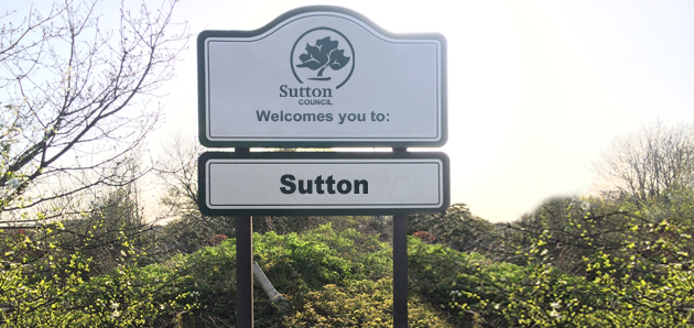 Sutton Business Shop Signs